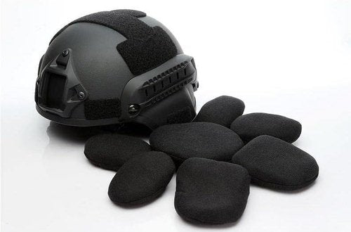 MICH Airsoft Helmet with Side Rails and NVG Mounts for Outdoor Activities Such As Airsoft, Paintball, CS Games, Etc.