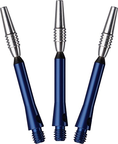 Aluminum Dart Shaft with Rotating Top - Medium Blue