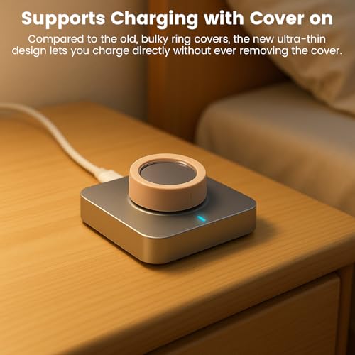8-Pack Silicone Ring Covers for Oura Ring Gen 3/4 - 8 Colors