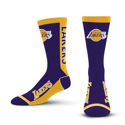 NBA MVP Crew Socks - Los Angeles Lakers - Medium