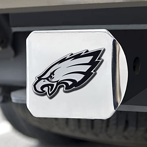 Philadelphia Eagles Chrome Hitch Cover - 3.4"x4"
