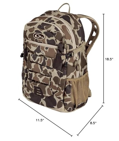 Drake Waterfowl Camo Daypack Mossy Oak Bottomland One Size Fits Most (DA1011-006)