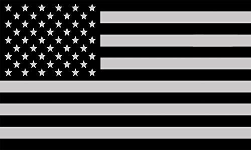 Subdued American USA Flag Tactical Decal - 3x5 Inch