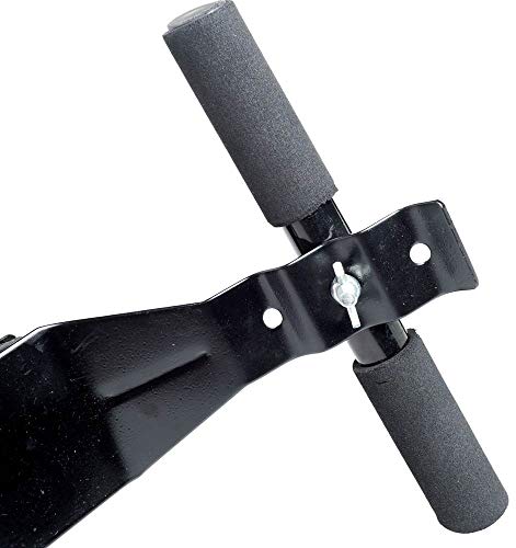 Adjustable Doorway Sit-Up Bar for Home Workouts - Black