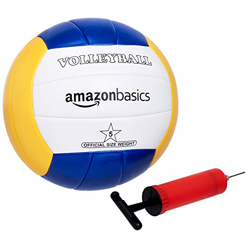 Outdoor Volleyball and Badminton Combo Set with Poles & Carry Bag