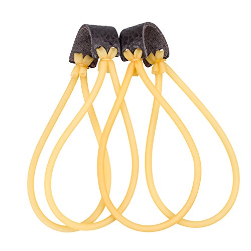 5 Pack Hunting Slingshot Replacement Bands - High Quality Rubber