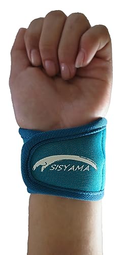 Youth Teal Adjustable Neoprene Wrist Support Brace - 2 Pack