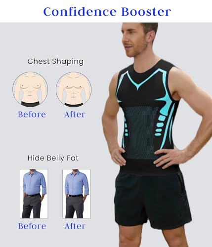 Compression Shirt for Men | Slimming Body Shaper Tank Top