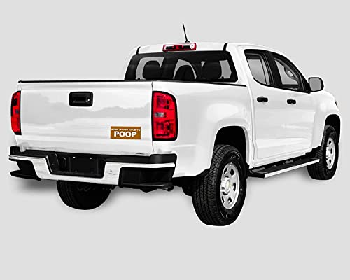 Honk If You Have to Poop Sticker - 8" x 3.5" Vinyl Decal - Honk