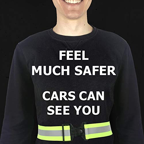 Reflective Running Belt - High-Visibility Safety Gear for All