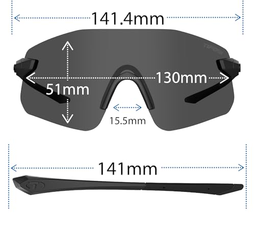 Shield Sunglasses for Running, Baseball, Golf & Cycling