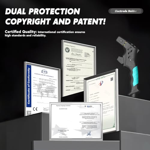Welding Electrode Holder, 600 Amp Welding Stinger Rod Holder for Stick with Multi Angle 90¡Æ 135¡Æ 170¡Æ, Ergonomic Copper Heavy Duty Electrode Holder