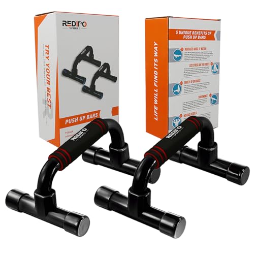 Push Up Bars for Strength Training - Portable Ergonomic Stands