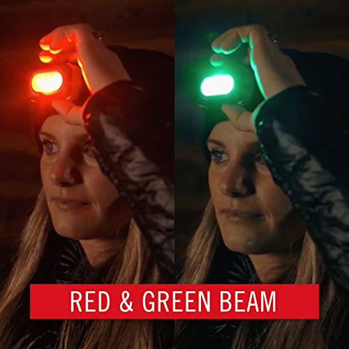 Coast RL20R Rechargeable 1000 Lumen Tri-Color LED Headlamp with Flood & Spot Beams