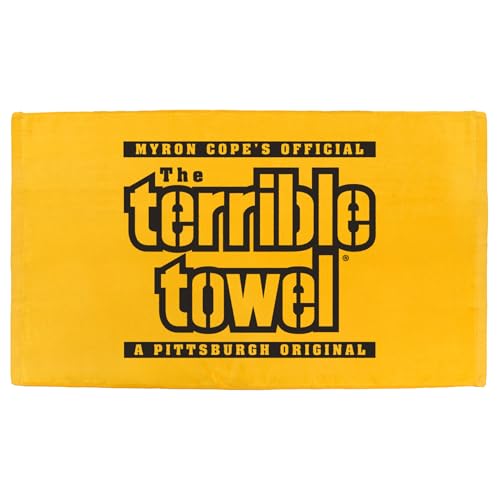 Classic Gold Terrible Towel - Official Pittsburgh Sports Fan Gear