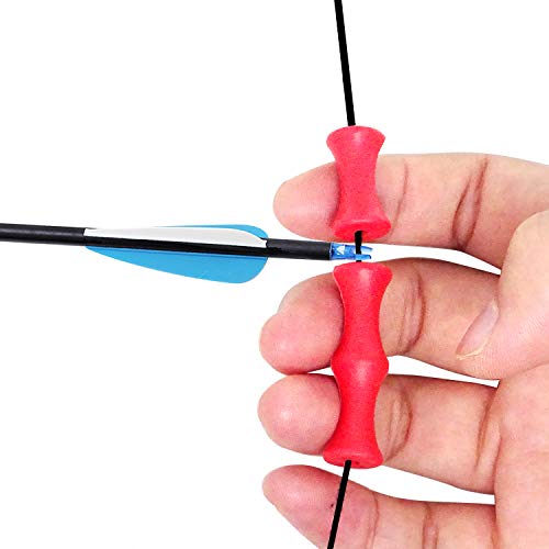 Bowstring Finger Savers - 4 Sets Silicone Protectors for Archery