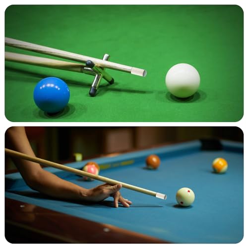 40-Pack Pool Cue Tips in 4 Sizes - Premium Rubber Billiard Tips