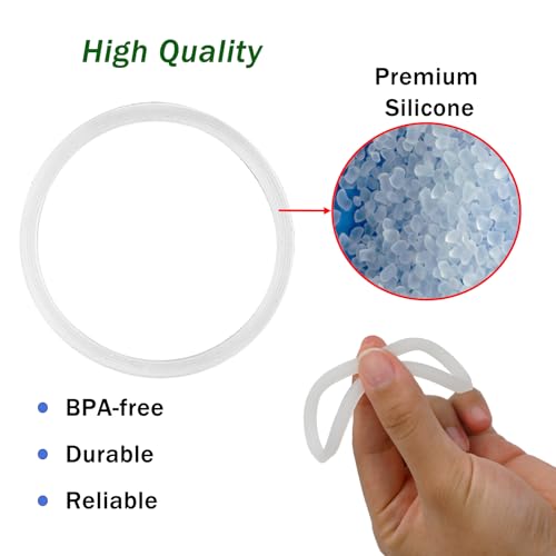 6 Silicone Water Bottle Gasket Replacement Seals for Owala FreeSip
