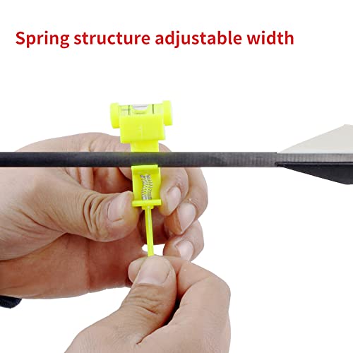 SOPOGER Yellow Archery Bow Level Kit for Rest & Sight Tuning Multifunctional Precision Tool