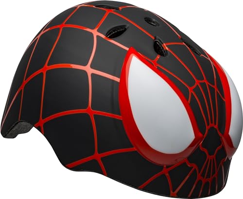 BELL Kids' Spider-Man Miles Morales Child Bike Helmet 5-8 Years