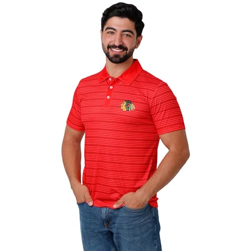 NHL Team Logo Polo Shirt - Chicago Blackhawks - Medium
