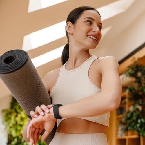 Soft Replacement Sport Band for Fitbit Versa 3/4 & Sense 2 - Black, Small