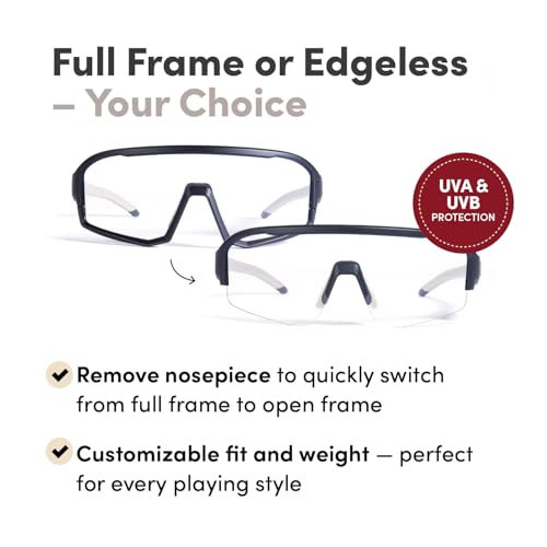 Pivot Pickleball Glasses - Protective Eyewear with Photochromic Lenses