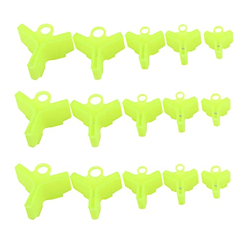 100 Pcs Fishing Treble Hook Covers - Safety Cap Protectors for Tackle