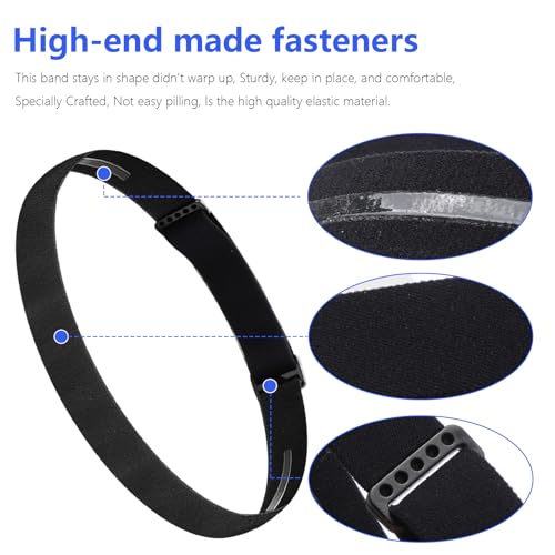 Elastic Headlamp Strap Replacement - Comfortable 1" Headband