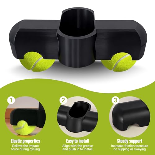 Indoor Cycling Rocker Feet Kit - 1 Pack for Smart Bikes