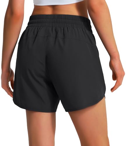Women's Athletic Running Shorts - Quick Dry, Lightweight with Pockets