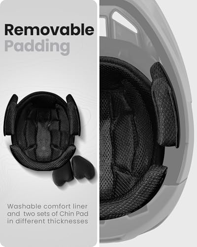 Full Face Mountain Bike Helmet - MIPS Safety System, Slate Grey, Large