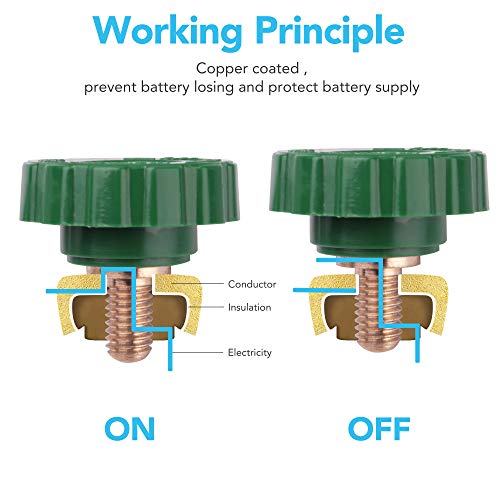 12V-24V Side Post Battery Disconnect Switch - 1 Pc