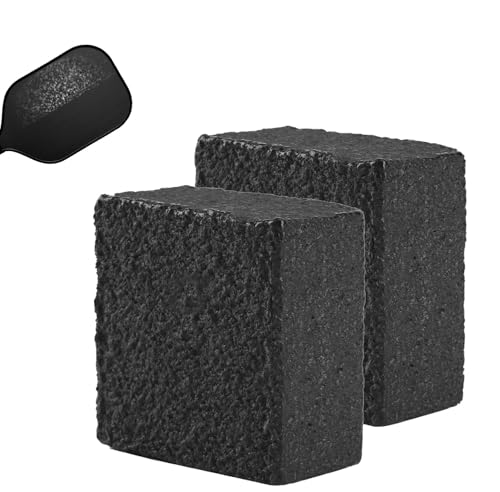 Premium Pickleball Paddle Cleaner - 2 Pack Carbon Eraser for Raw Fiber
