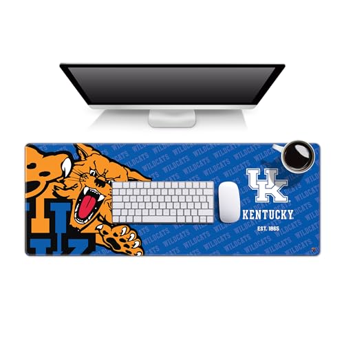 Kentucky Wildcats Desk Pad - Water Resistant, Non-Slip Rubber