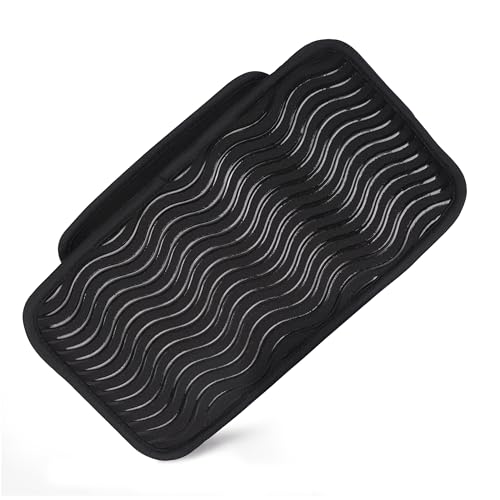 Hornet Watersports IDBF Approved Dragon Boat Seat Pad Black - Secure Strap & Storage Pockets