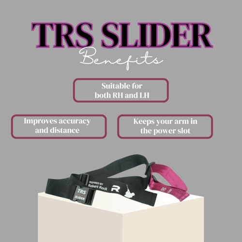 Golf Swing Training Aid - TRS Slider for Consistent Swing Path