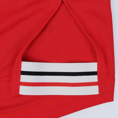Mens Athletic Workout Shorts Large Red No Lining GYMAPE