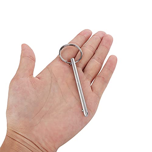 2-Pack Quick Release Pin - 3/16" Diameter, 316 Stainless Steel