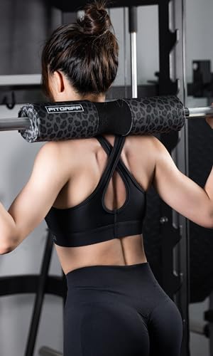 Barbell Hip Thrust Pad for Squats & Glute Bridges - Leopard