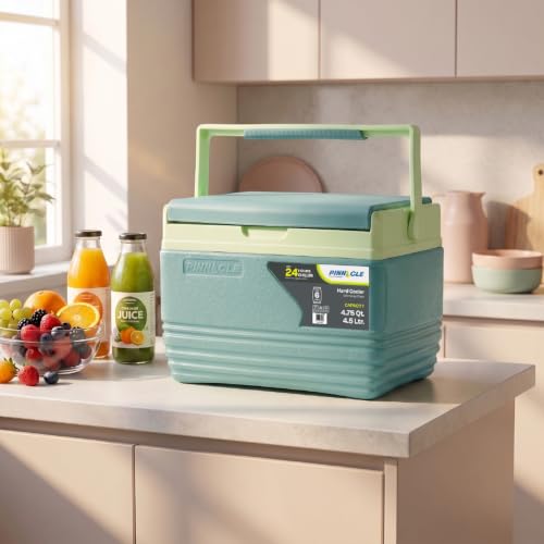Pinnacle 4.5L Insulated Cooler Lunch Box Set Ocean Blue – Portable Picnic & Camp Cooler