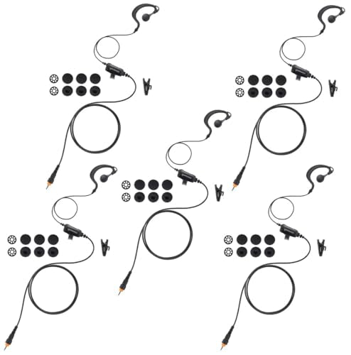 Motorola Radio Earpiece Compatible with CLP1010, CLP1040 - Noise-Reducing Audio Accessory