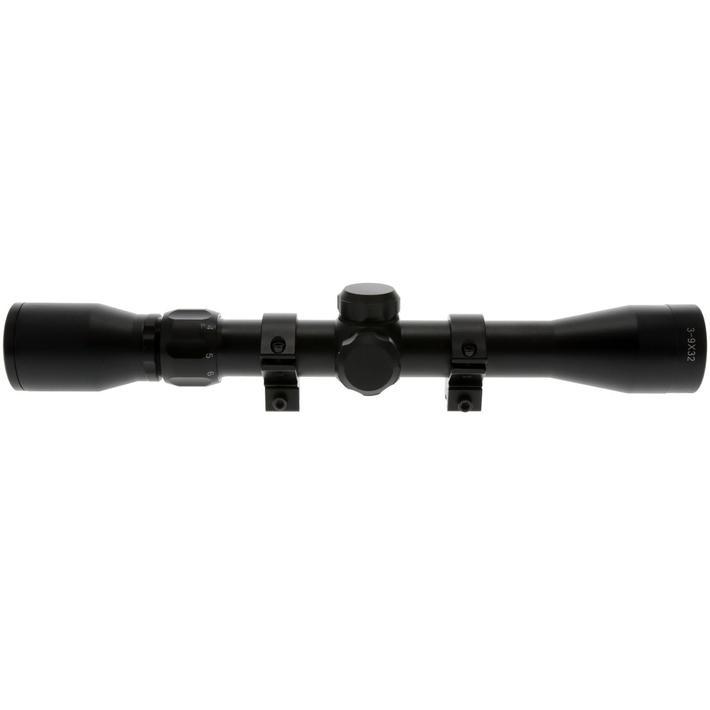 TRUGLO TRUSHOT Hunting Shooting Durable Waterproof Fogproof Shosck Resistant 1" Aluminum Tube Duplex Reticle Riflescope | Scope Rings Included - 3/8", 3-9 x 32mm