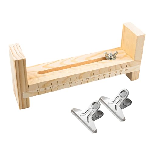 Wood Paracord Jig Bracelet Maker Kit with Adjustable Clamps