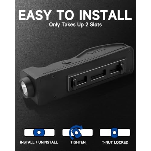 1450 Lumens Flashlight Light,Dual Switch,Strobe Function,Easy to use,USB-C Rechargeable