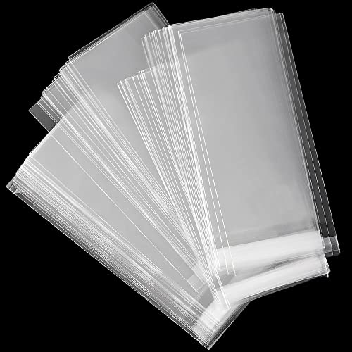 100 Pockets Money Sleeves for Collectibles - 6.9x2.9 Inch