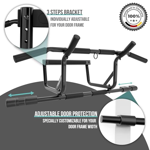 Pull-Up Bar for Door Frames - Hanging Bar with Padded Handles