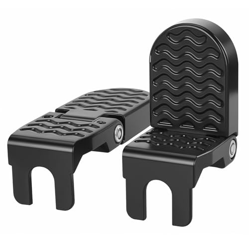 Aluminum Folding Bike Foot Pegs for Passenger – Non-Slip Rear Pedals (2-Pack)