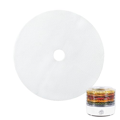 Silicone Dehydrator Sheets - 13" Round Food Tray Liners, 8 Pack