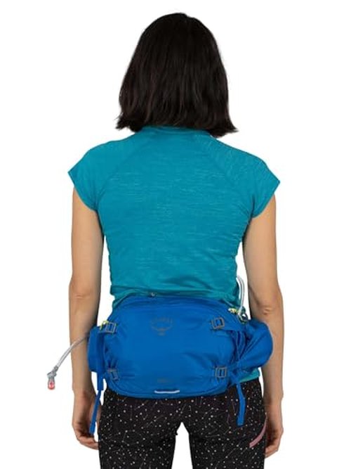 Osprey Seral 7L Biking Waist Pack with Hydraulics Reservoir for Men and Women, Black